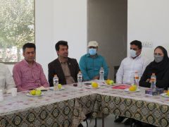 دیدار رئیس مجموعه فرهنگی ورزشی و رفاهی کارگران استان با جمعی از مربیان