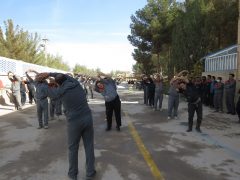 پویش دوشنبه های ورزش کارگری استان یزد به میزبانی کاشی خیام میبد