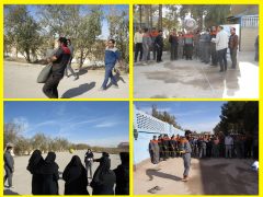 شرکت های یاس سرام و کاشی خیام میبد ایستگاه بعدی المپیاد ورزش کارگری استان یزد