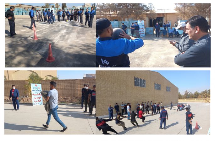 ادامه مسابقات المپیاد ورزش کارگری استان یزد با رقابت کارگران شرکت های یاس کیسه و کاشی احسان میبد