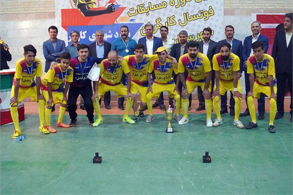 پردیس نیر قهرمان اولین دوره مسابقات فوتسال کارگران تفت شد/گزارش تصویری