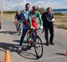 دوچرخه سوار یزدی در مسابقات قهرمانی کارگران کشور رکاب زد