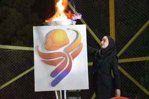 مشعل دومین دوره المپیاد ورزش کارگری استان یزد برافروخته شد+گزارش تصویری