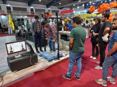 آغاز به کار غرفه مجموعه ورزشی کارگران یزد در نمایشگاه توانمندی های ورزشی استان