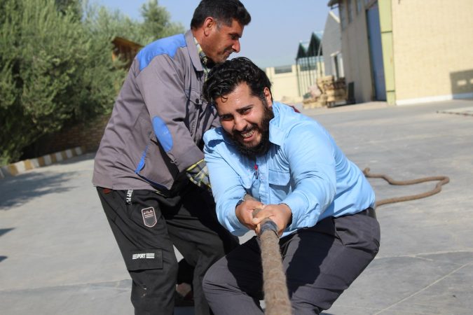 مسابقات المپیاد ورزش کارگری و کاروان نشاط سلامت و تندرستی در شرکت لیلیان بافت اشکذر برگزار شد