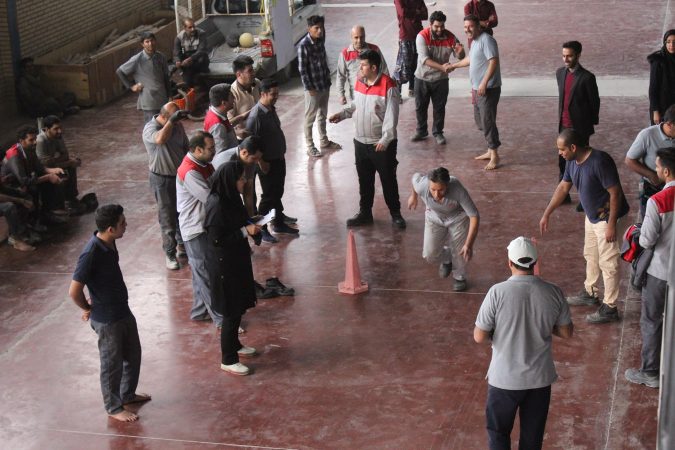 کارگران شرکت کاشی خلیج فارس و مهرداد سرام مهریز هم وارد المپیاد ورزش کارگری استان شدند