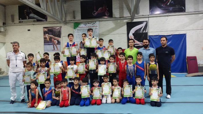 رقابت درون باشگاهی پسران ژیمناستیک کار مجموعه ورزشی کارگران برگزار شد