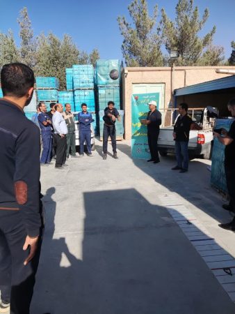 ادامه المپیاد ورزش کارگری با برگزاری مسابقات در کاشی خورشید و قند و شکر ناب میبد