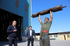 مسابقات المپیاد در شرکت های کاشی خیام و فولاد ایده آل شمش میبد برگزار شد