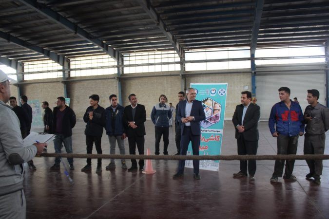 گزارش تصویری از برگزاری المپیاد ورزش کارگری در شرکت های کاشی نارین و کاشی یاقوت میبد