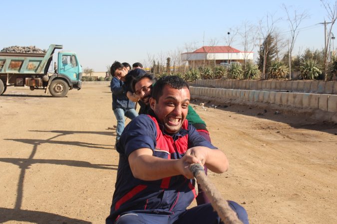 گزارش تصویری از برگزاری المپیاد ورزش کارگری در شرکت های نیروگاه سرو چادرملو و فولاد آذرخش اردکان