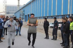 گزارش تصویری از برگزاری المپیاد ورزش کارگری در شرکت یزدلوله و مجتمع فولاد بافق به همراه اسامی نفرات برتر