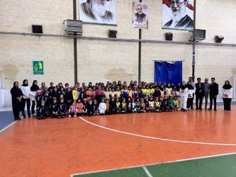 مسابقات اسکیت کراس ویژه فرزندان کارگر در بخش دختران برگزار شد