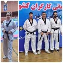 تکواندوکاران یزدی در مسابقات قهرمانی کارگران کشور رقابت کردند