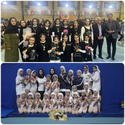 حضور درخشان دختران ژیمناست مجموعه ورزشی کارگران یزد در اولین جشنواره ژیمناستیک برای همه/ تیم آرتمیس کارگران بعنوان تیم شاخص جشنواره انتخاب شد